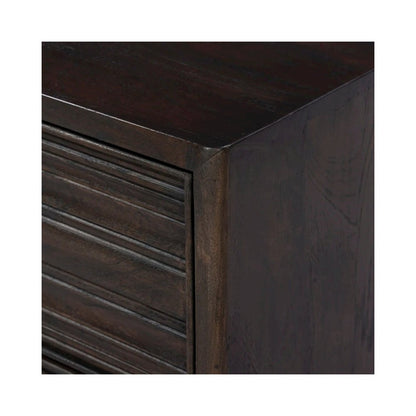 Carmenita 2-Drawer Might Night Stand - Rich Umber