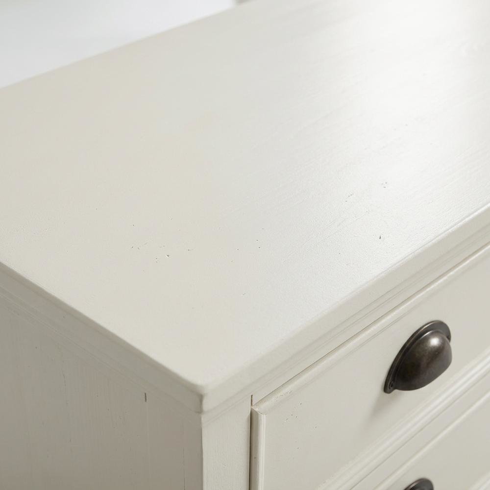 Mahogany TV Stand with Drawers, Open Shelves, and Cable Management with Storage
