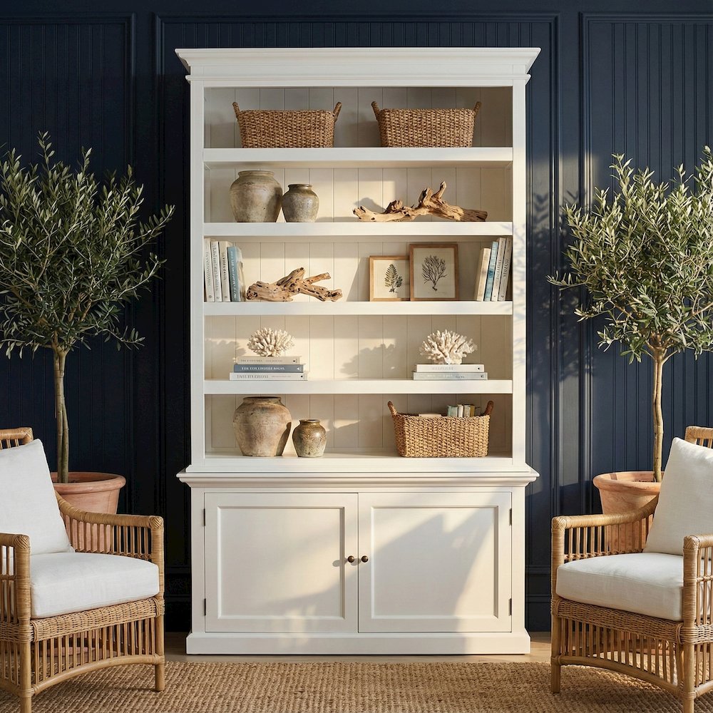 Halifax Classic White Single-Bay Hutch