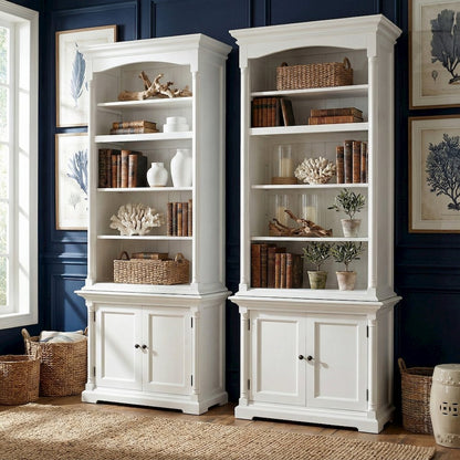 Provence Classic White Single-Bay Hutch Unit