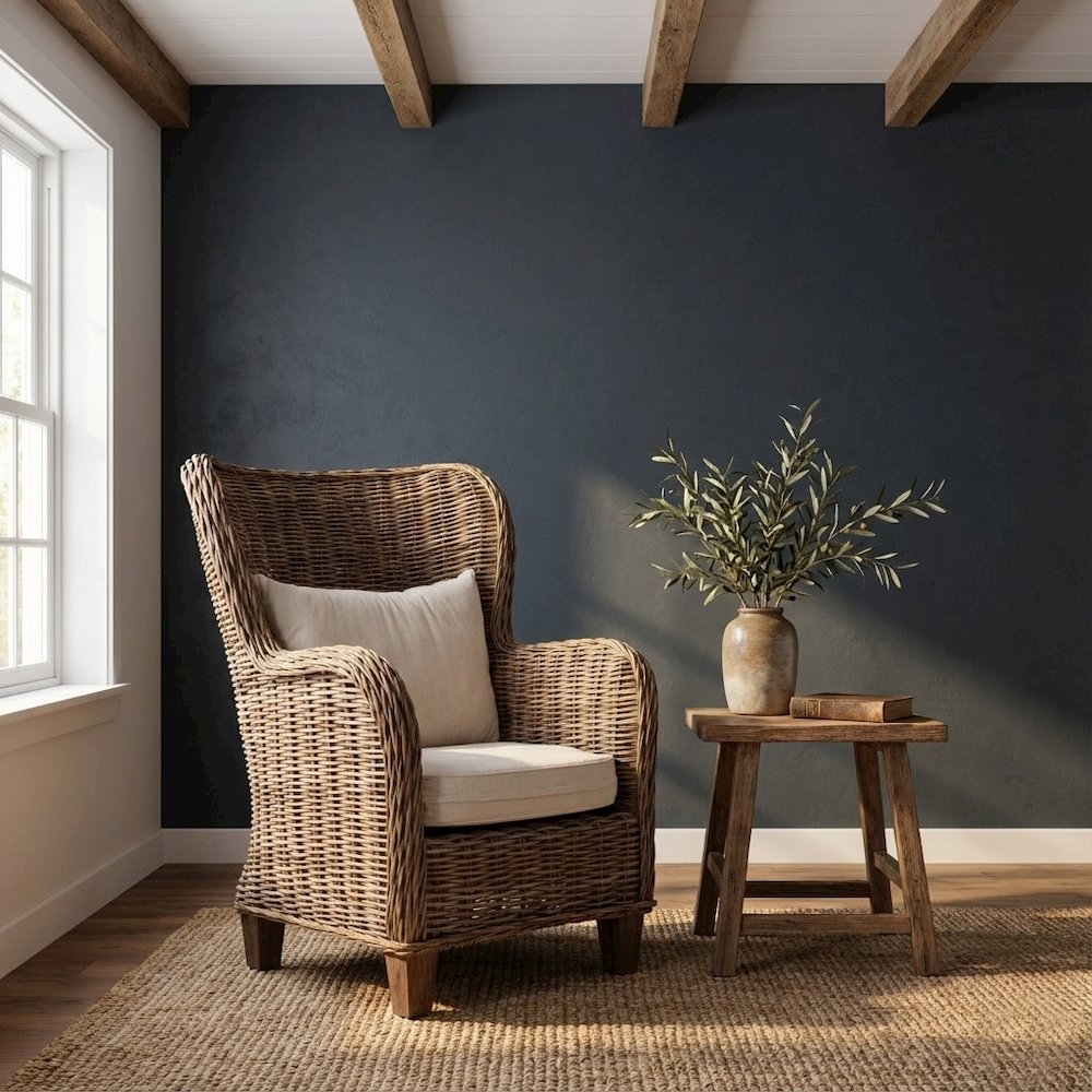 CR44 King Chair with seat & back cushions