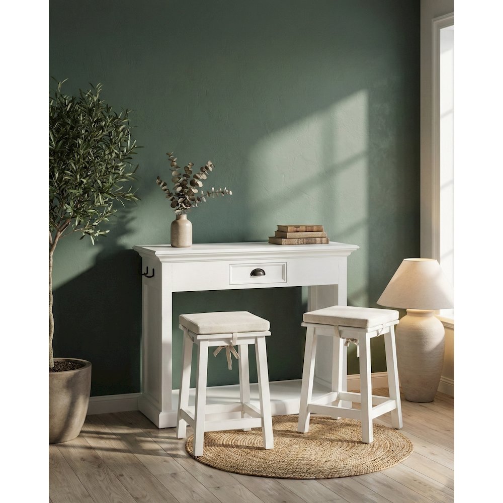 Halifax Classic White Kitchen Table Set