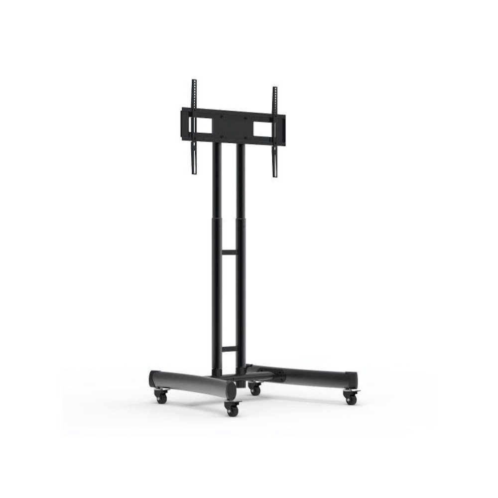 Adjustable-Height Rolling TV Stand