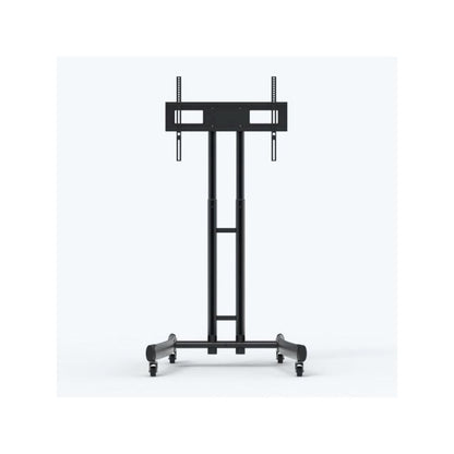 Adjustable-Height Rolling TV Stand