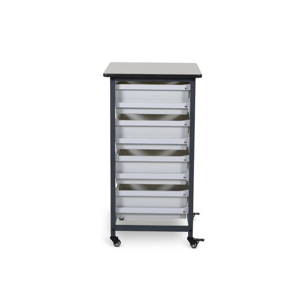 MBS-SR-4L Mobile Bin System - Single Row