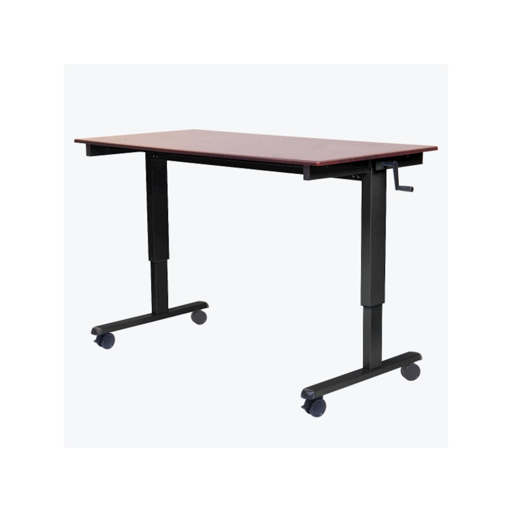 Stand Up Crank Flat Desk 48 Bl