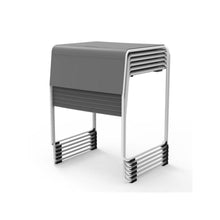 LIGHTWEIGHT STACKABLE STUDENT SET OF 4 DESKS AND 4 CHAIRS