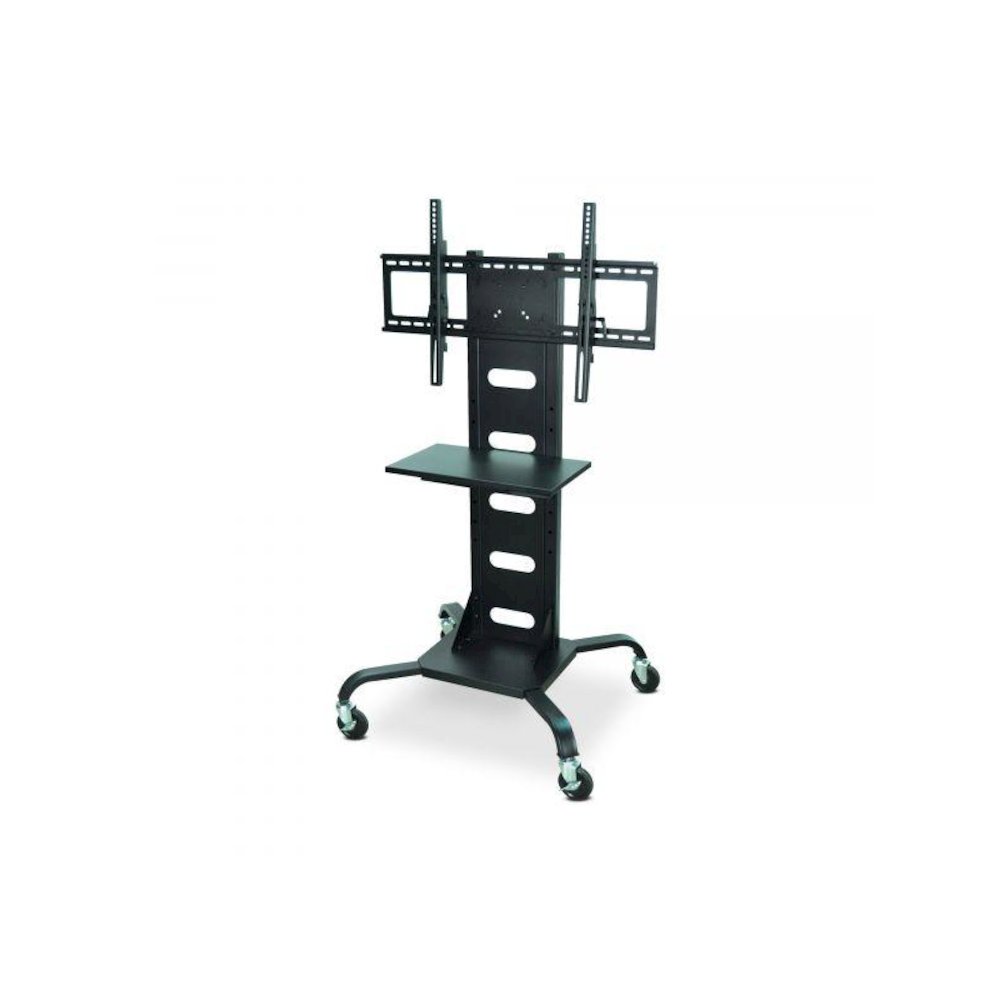 H. Wilson Mobile Black Flat Panel TV Stand & Mount