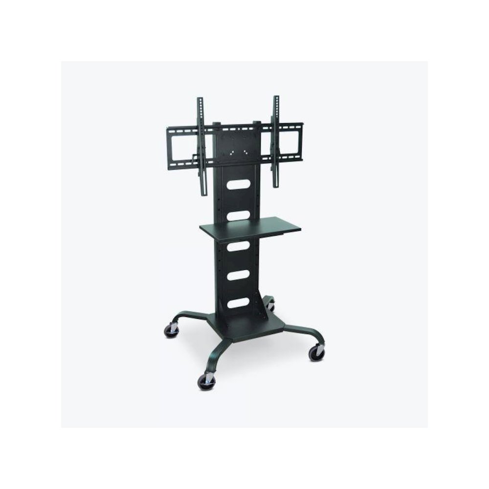 H. Wilson Mobile Black Flat Panel TV Stand & Mount