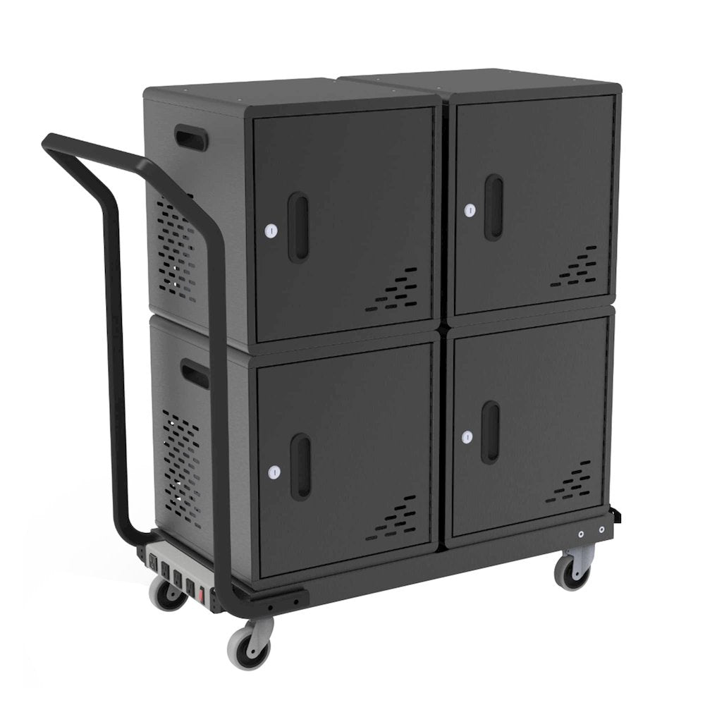 4 Modular Charging Cabinets w/Double Platform