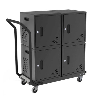 4 Modular Charging Cabinets w/Double Platform