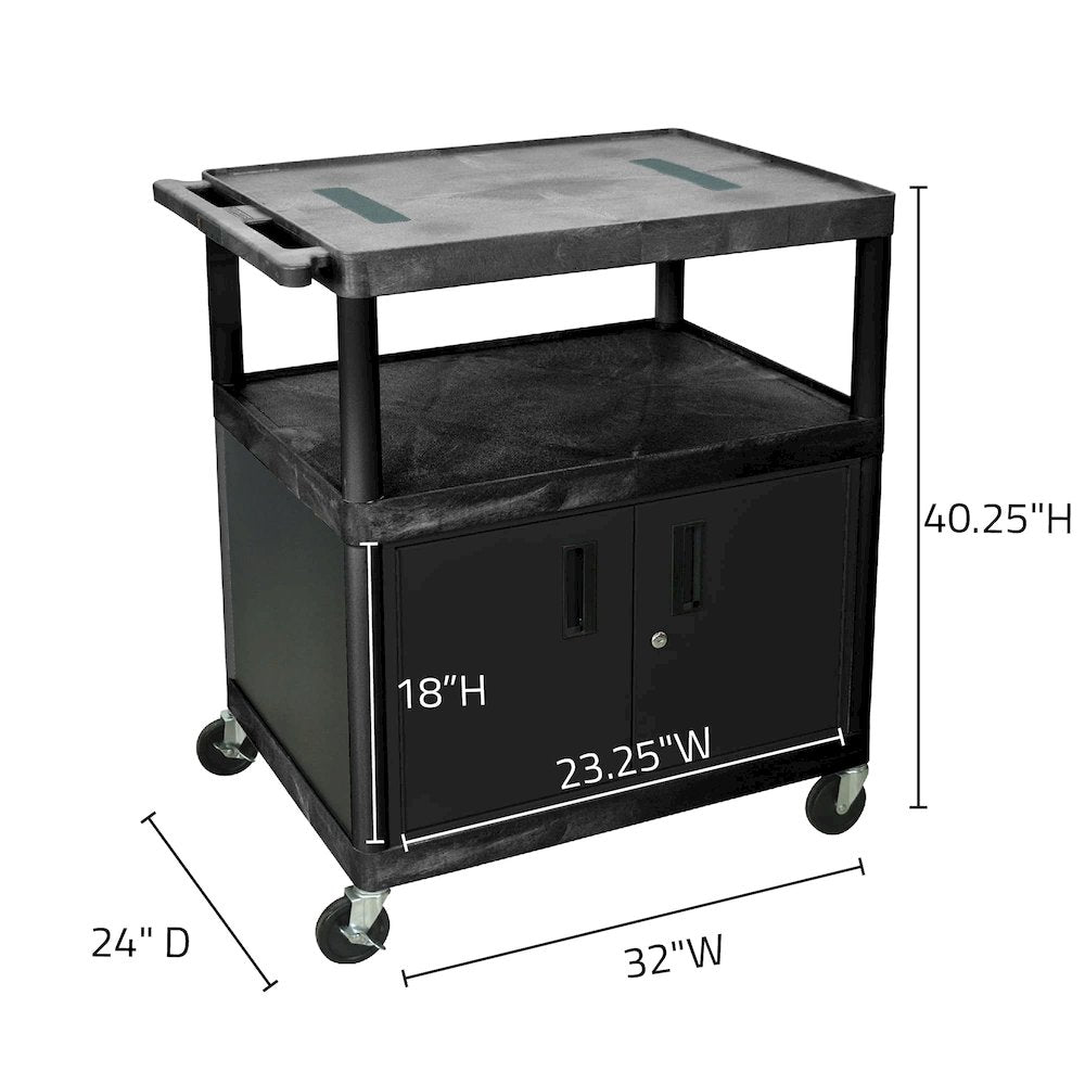 40 ENDURA TABLE W/CABINET