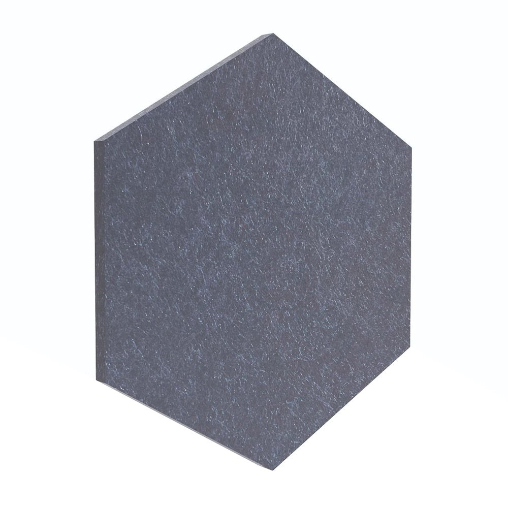 PET Hexagon Storm Blue Color Pack 6pc,2 Thickness, GP-92