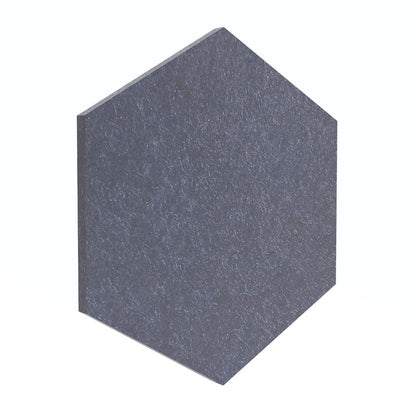 PET Hexagon Storm Blue Color Pack 6pc,2 Thickness, GP-92