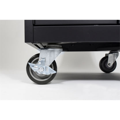 Black 18 Laptop Computer Charging Cart