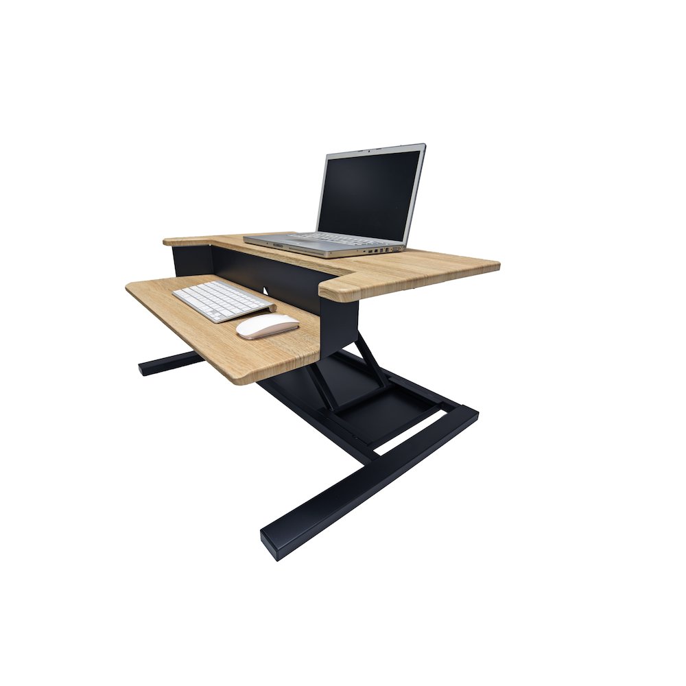 Dual Level Desktop Converter, White Oak (CVTR PRO-WO)