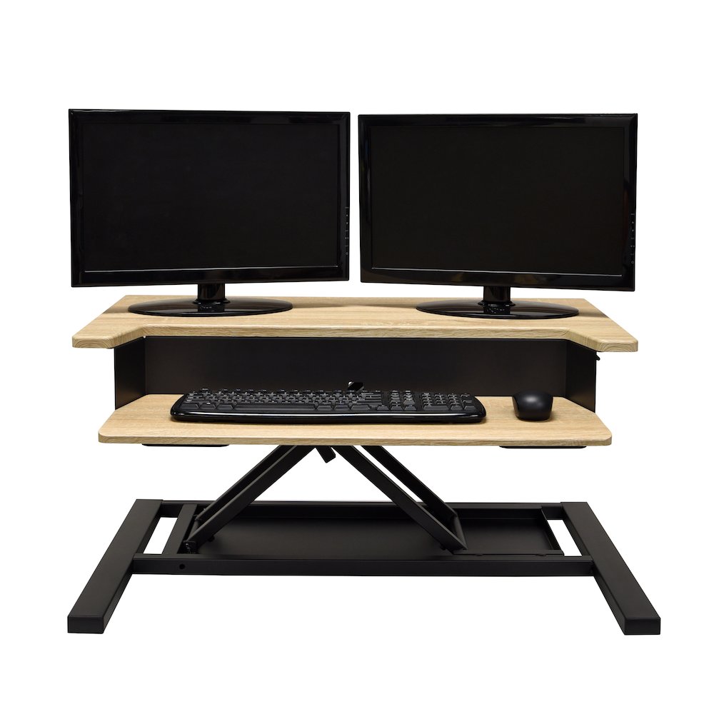 Dual Level Desktop Converter, White Oak (CVTR PRO-WO)