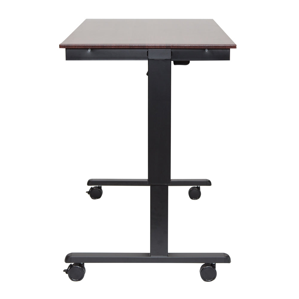 STANDE-60 60" Electric Standing Desk Black/Walnut