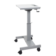 Sit Stand Desk with Crank Handle