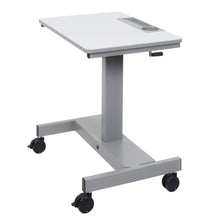 Sit Stand Desk with Crank Handle