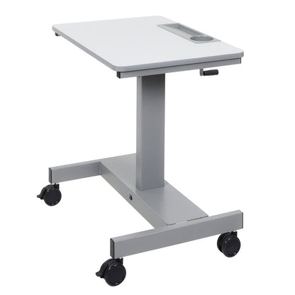 Sit Stand Desk with Crank Handle