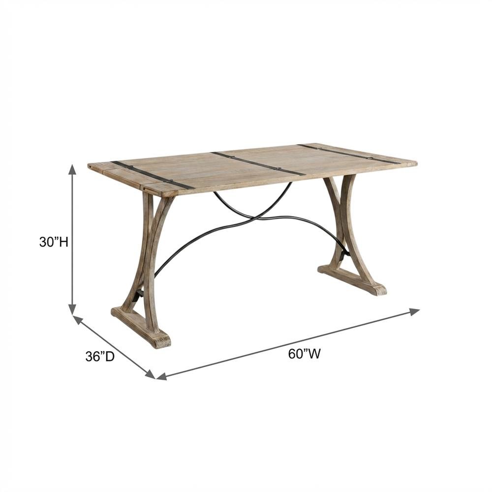 Farmhouse Folding Top Dining Table, Wood Kitchen and Dining Room Table,Beige