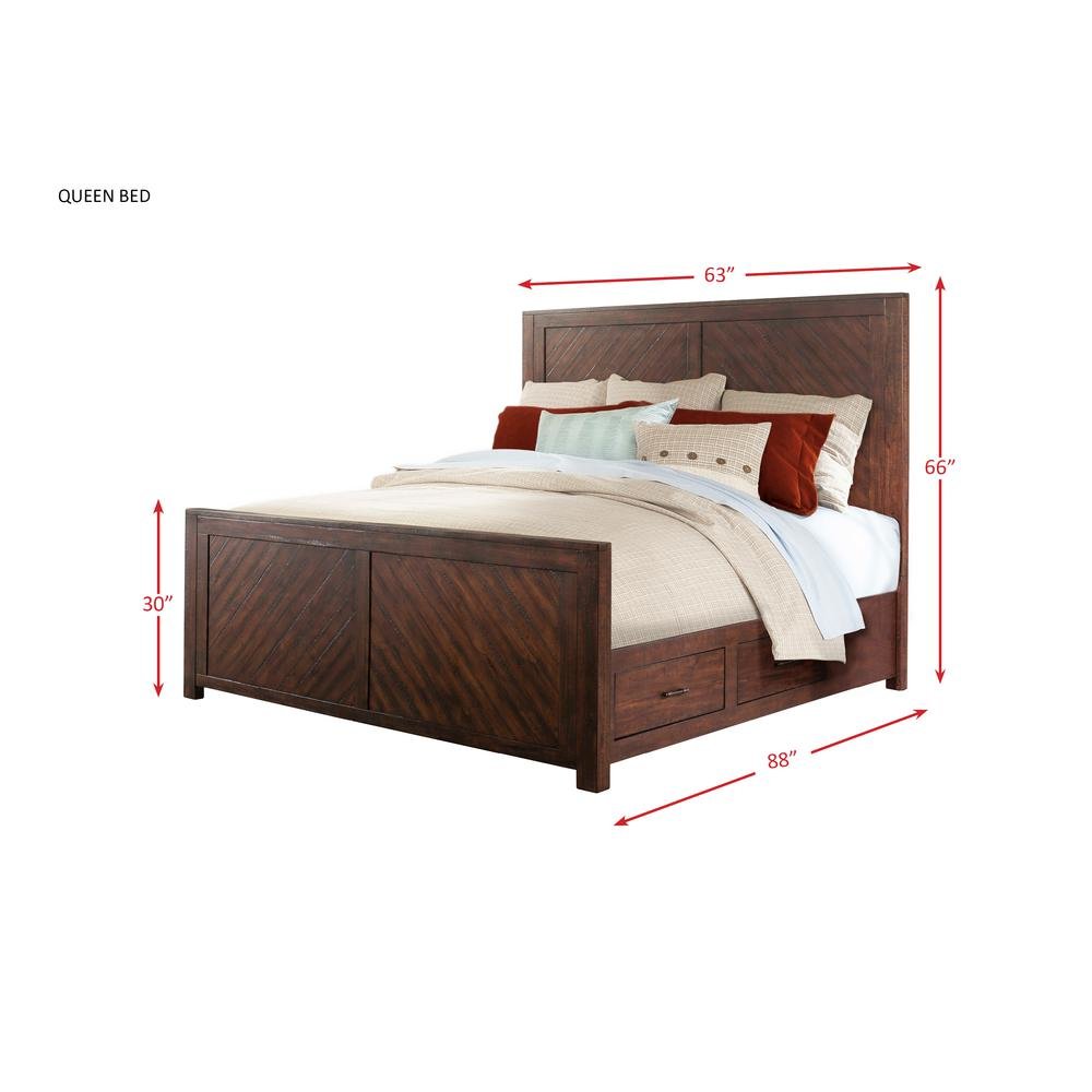 Dex Queen Platform Storage Bed