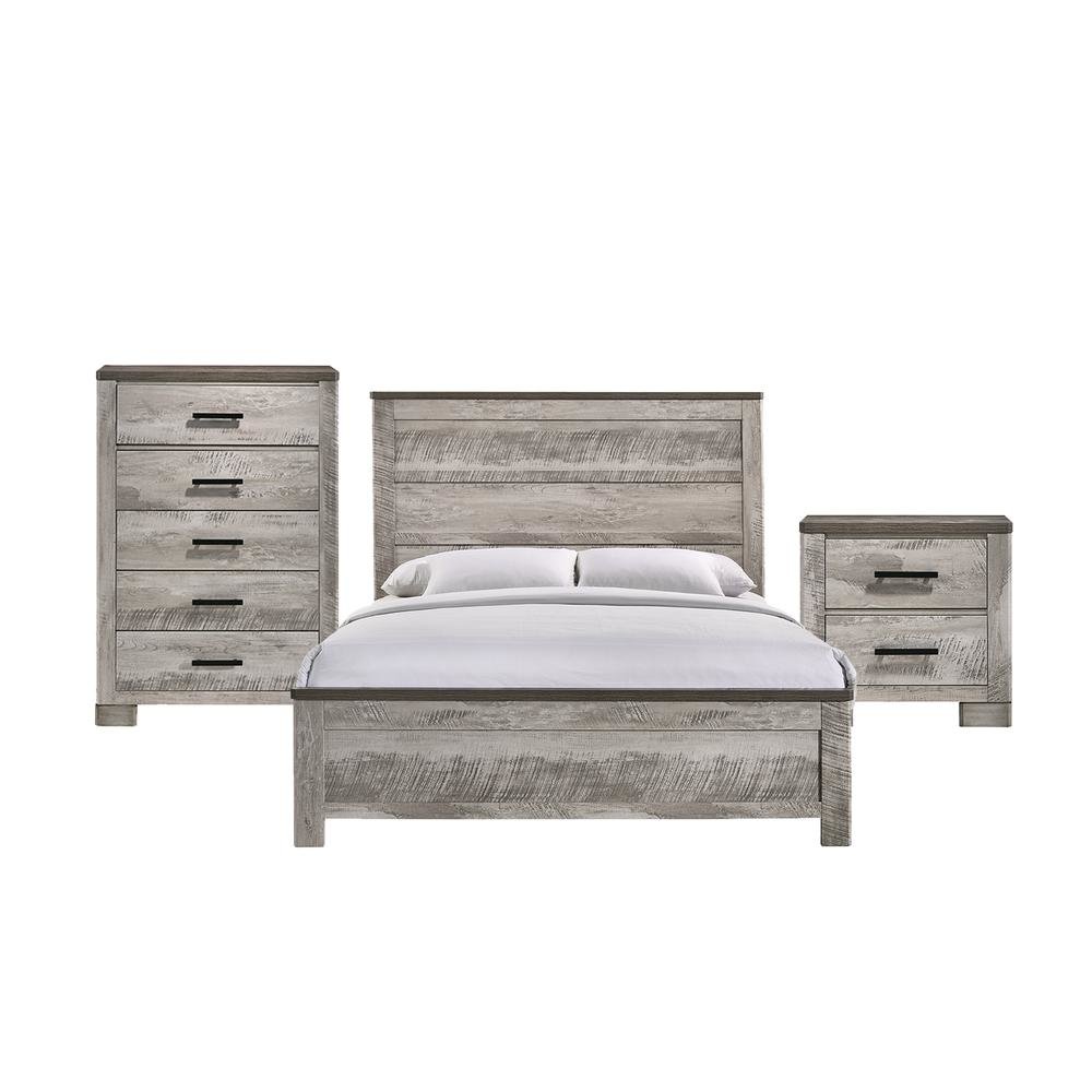 Adam King Panel Bed