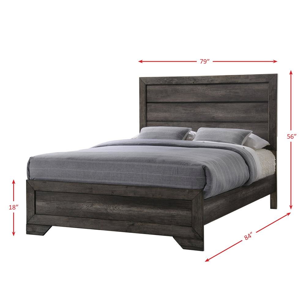 Grayson King Panel Bed