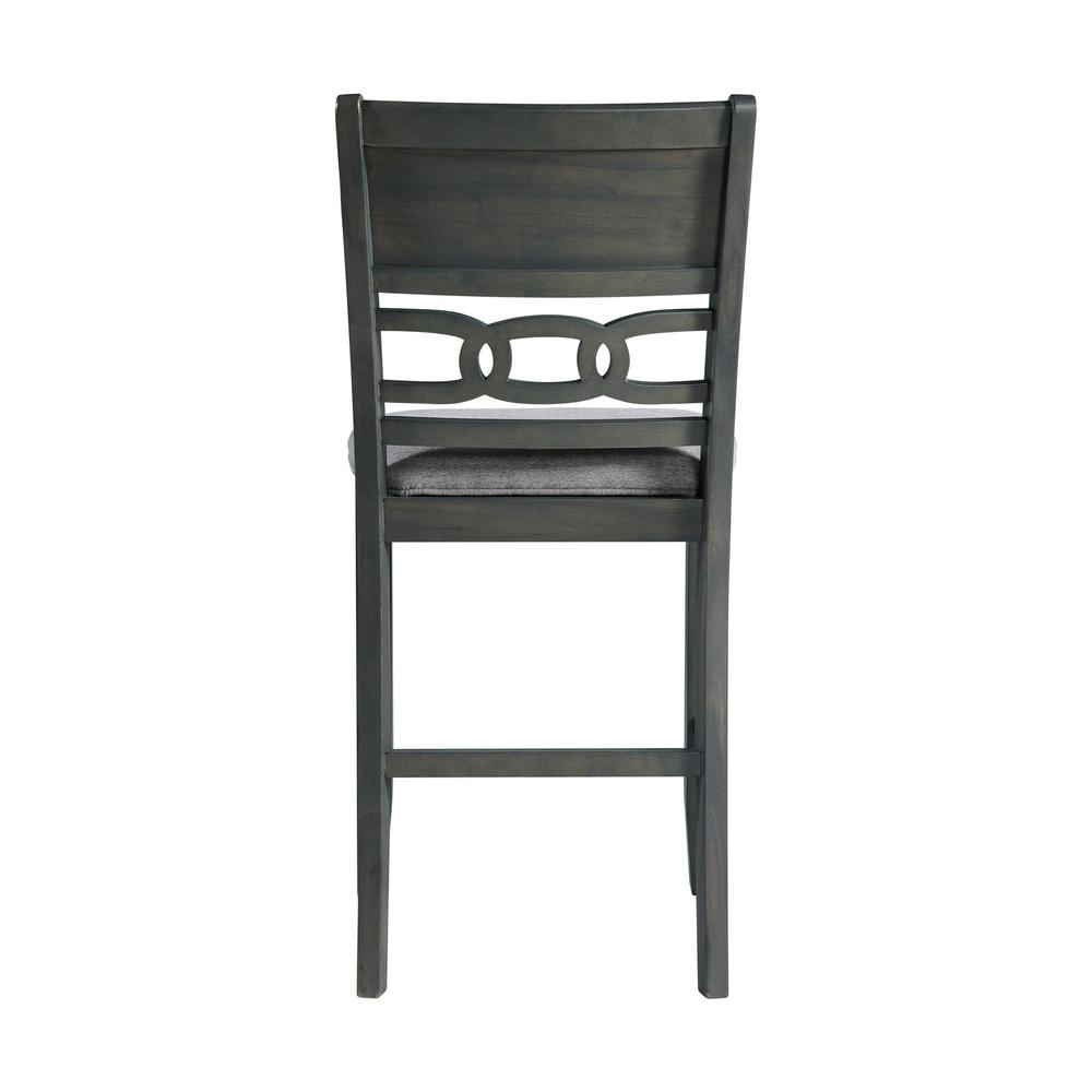 Taylor Counter Height Side Chair Set in Gray