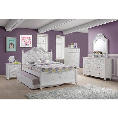 Annie Full Platform 5PC Bedroom Set w/ Storage Trundle