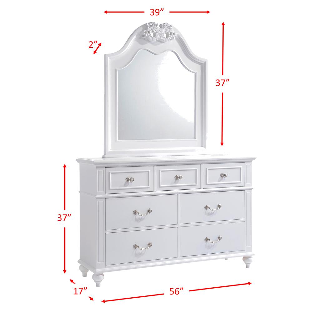Annie Full Platform 5PC Bedroom Set w/ Storage Trundle