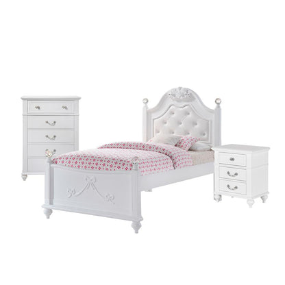 Annie Twin Platform 3PC Bedroom Set w/ Storage Trundle