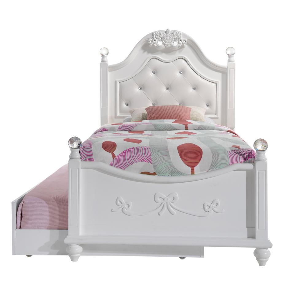 Annie Twin Platform 4PC Bedroom Set w/ Storage Trundle