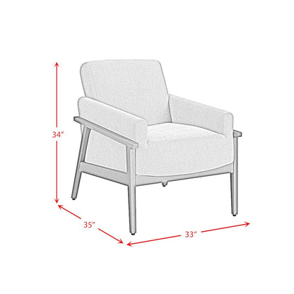 Ava Chair in Langley Blue