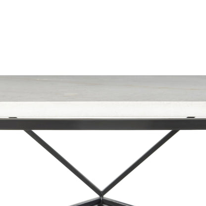 Conner Coffee Table W/ Metal Leg