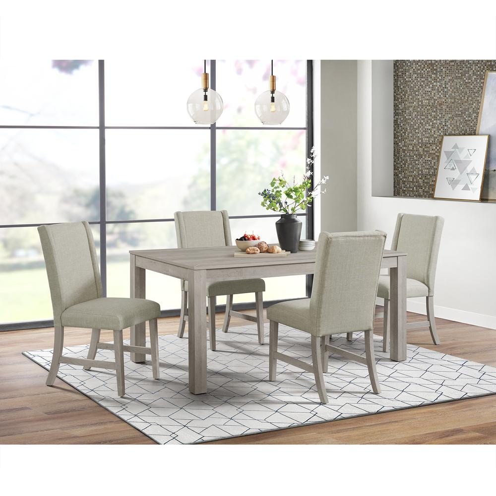 Holmes Rectangular Dining Table in White