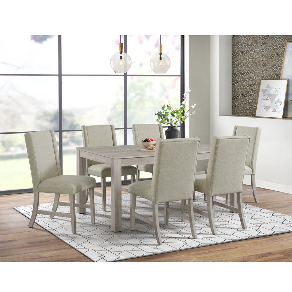 Holmes Rectangular Dining Table in White