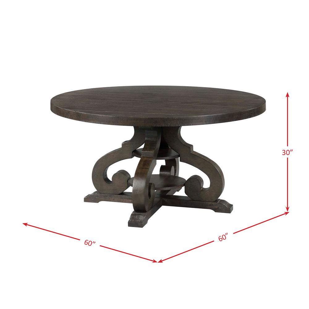 Stanford Round 5PC Dining Set-Round Table & 4 Chairs