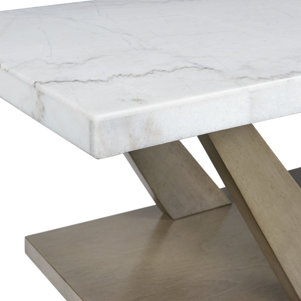 Graham Rectangular Coffee Table in Grey