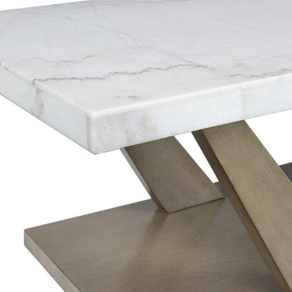 Graham Rectangular Coffee Table in Grey
