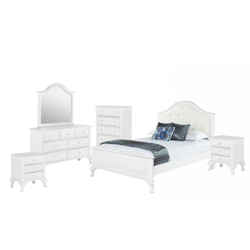 Jenna Full Panel 6PC Bedroom Set