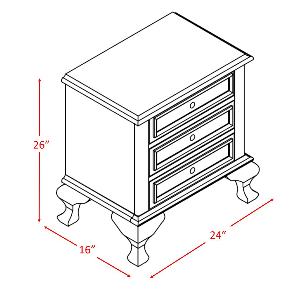 Jenna Full Panel 6PC Bedroom Set