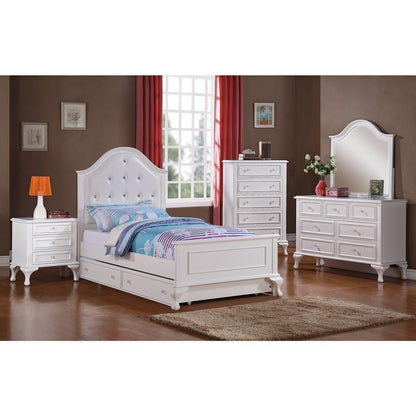 Jenna Twin Panel w/ Trundle 6PC Bedroom Set