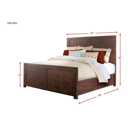 Dex King Platform Storage Bed
