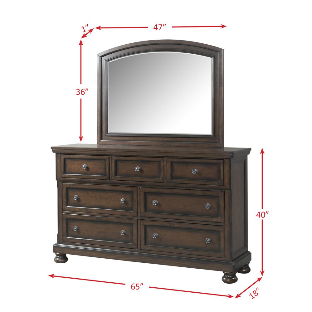 Kingsley Dresser & Mirror Set