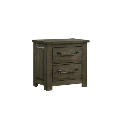 Memphis King Panel 5PC Bedroom Set in Grey
