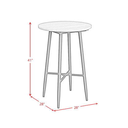 Orlando Bar Table in Black