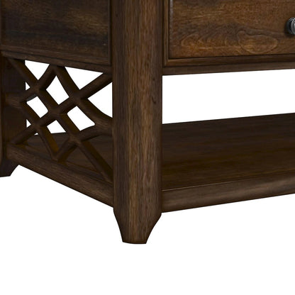 Stark Lift-Top Coffee Table in Cherry