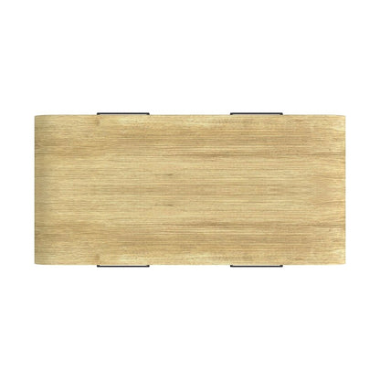 Woodridge 2PC Occasional Table Set in Natural-Coffee Table & End Table